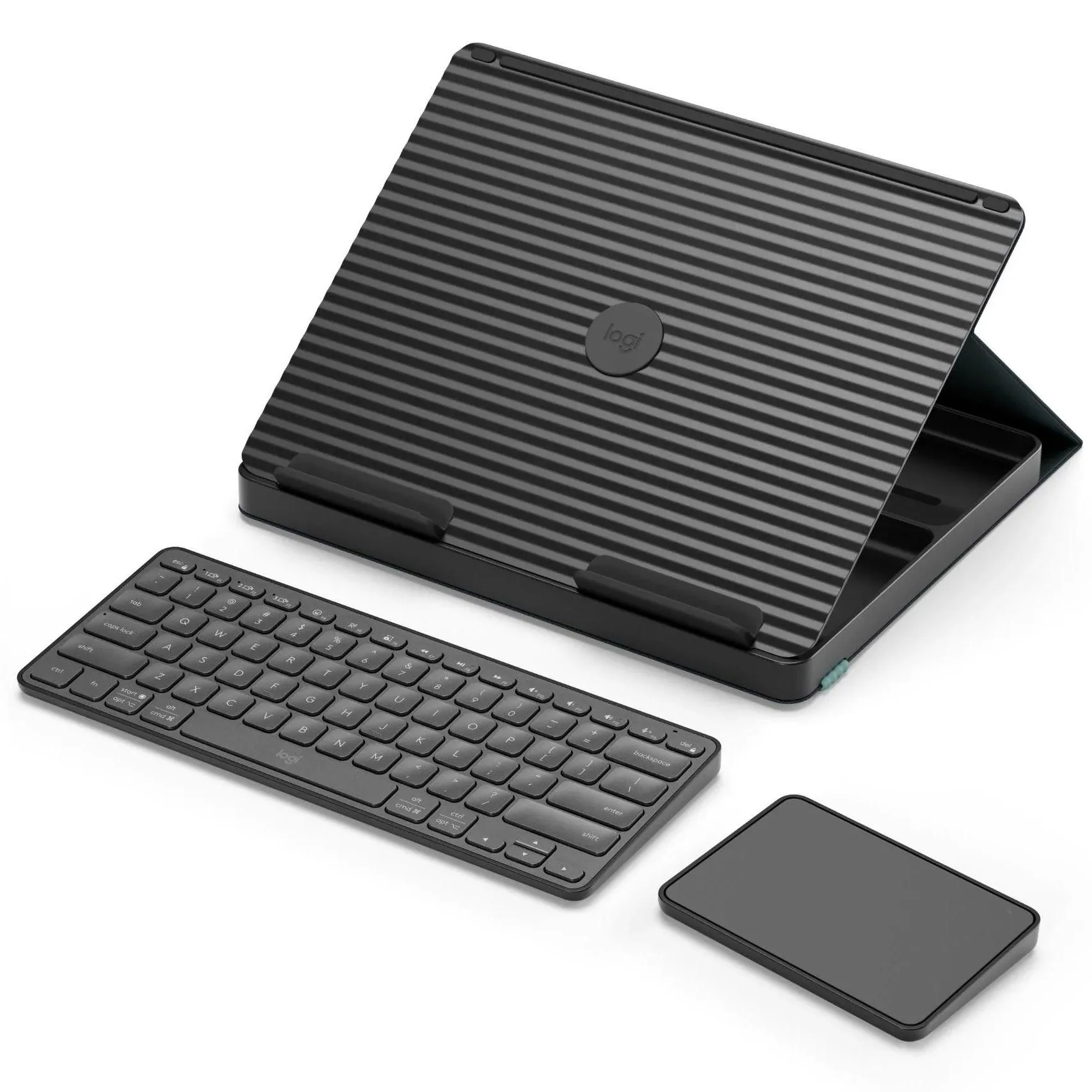 Logitech Casa Pop-Up Desk Keyboard & Touchpad Classic Chic