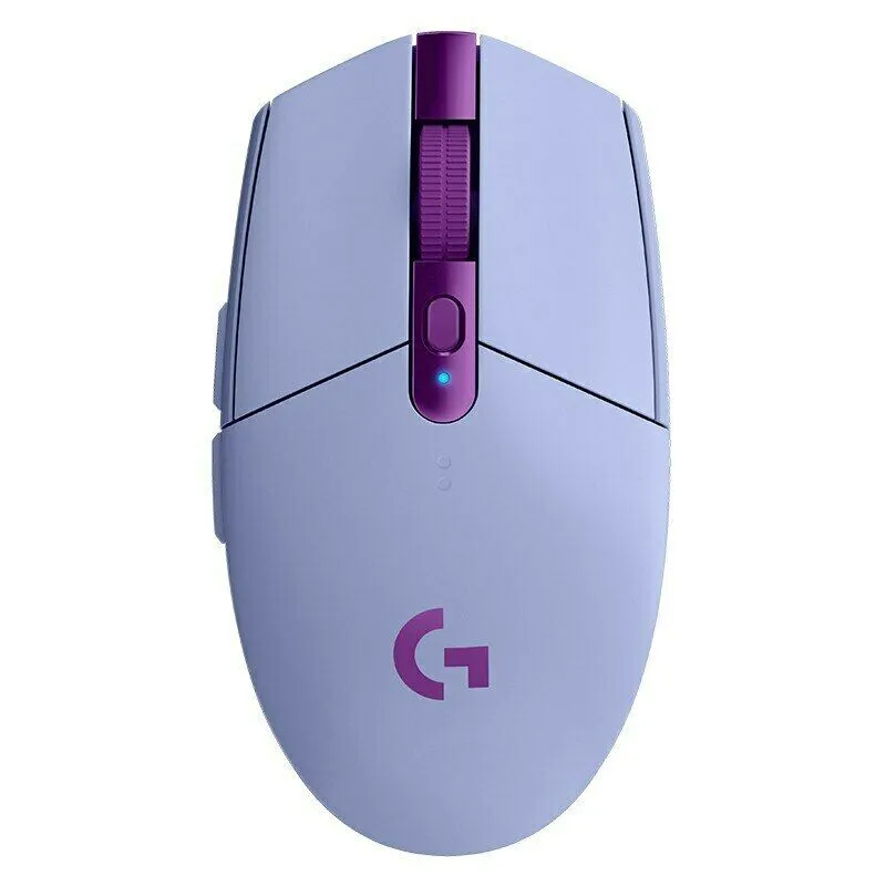 Logitech G304 LIGHTSPEED Wireless Gaming Mouse with 12,000 DPI HERO Sensor, 6 Programmable Buttons, Onboard Memory, and Up to 250-Hour Battery Life for Windows, macOS, and ChromeOS