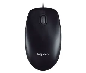 LOGITECH M100R USB WIRED MOUSE BLACK