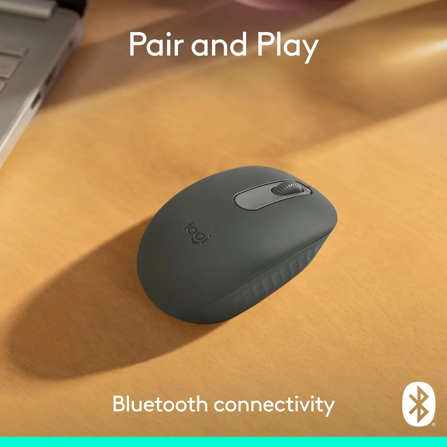 Logitech M196 Bluetooth Mouse with Compact, Contoured Shape Design | 12-Months Battery Life | Office Mouse