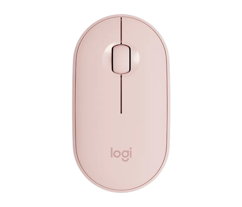 Logitech M350 Pebble Wireless Mouse Rose