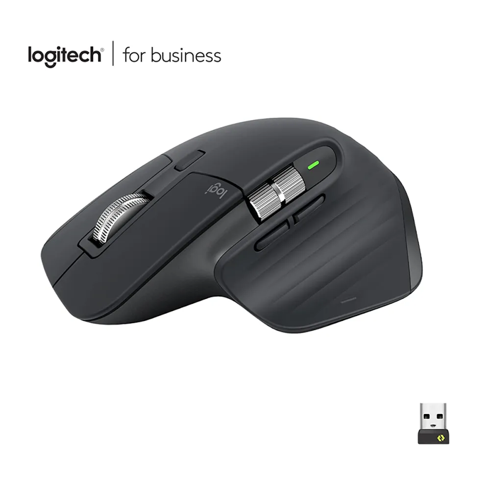 Logitech Mx Master 3S For Business - Graphite (Bolt With 2 Years Warranty)