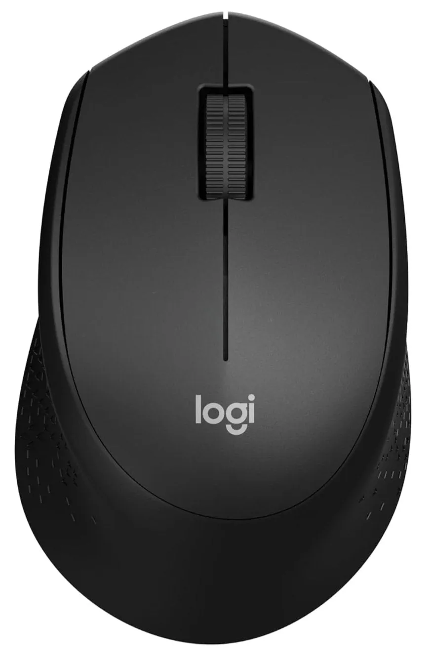 Logitech Silent Plus M331 Wireless Mouse 靜音無線滑鼠 - Black 黑色 910-004917 原裝行貨