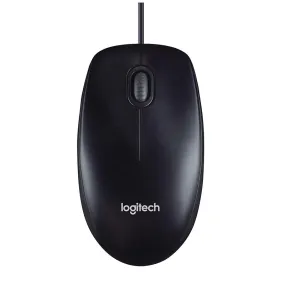 Logitech Wired Mouse M90 Black USB