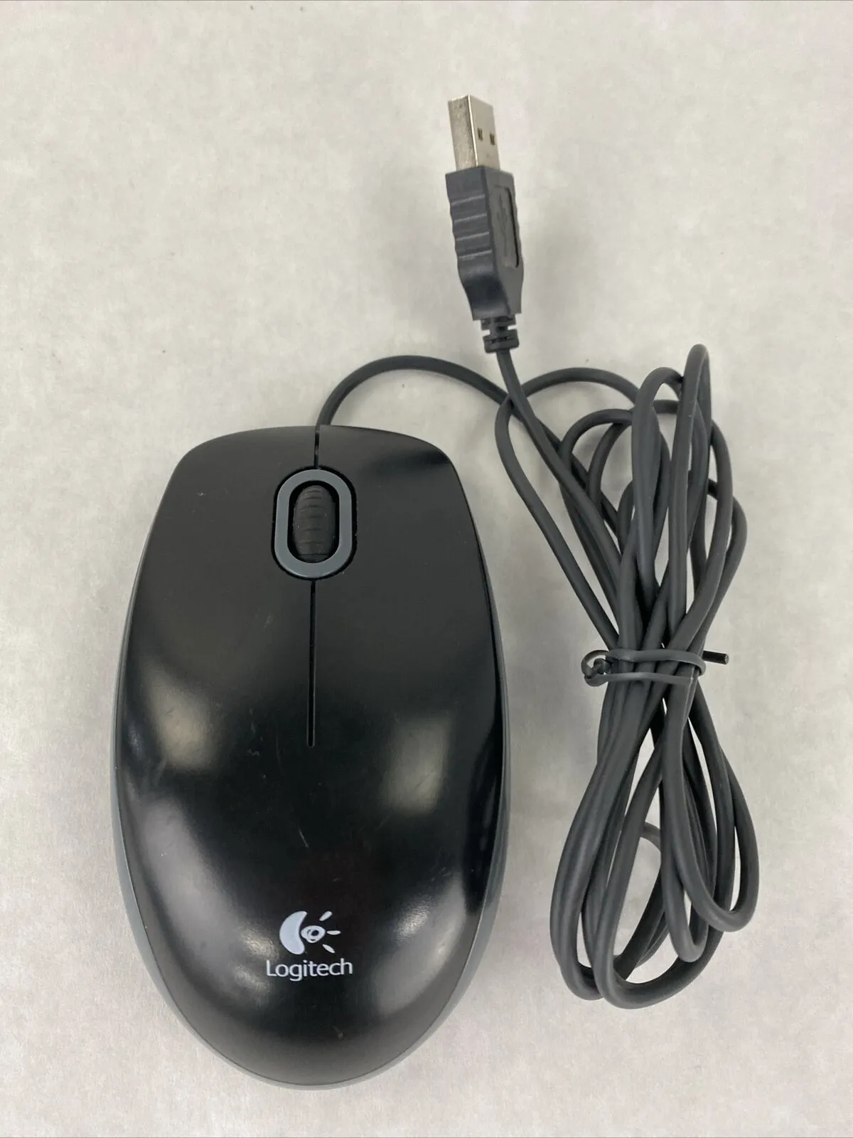 Lot( 3 ) Logitech M-U0026 Optical 6ft Wired USB Scroll Wheel Mouse 810-002182