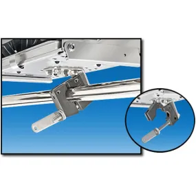 Magma BBQ Horizontal Rail Mount - 7/8" - 1" Rail