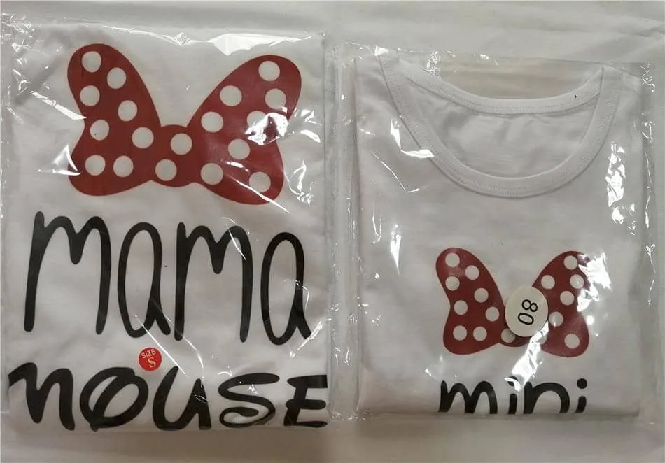 Mama Mouse Matching Mother & Daughter Shirts