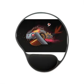 Mecha Whale Strider Mouse Pad With Wrist Rest