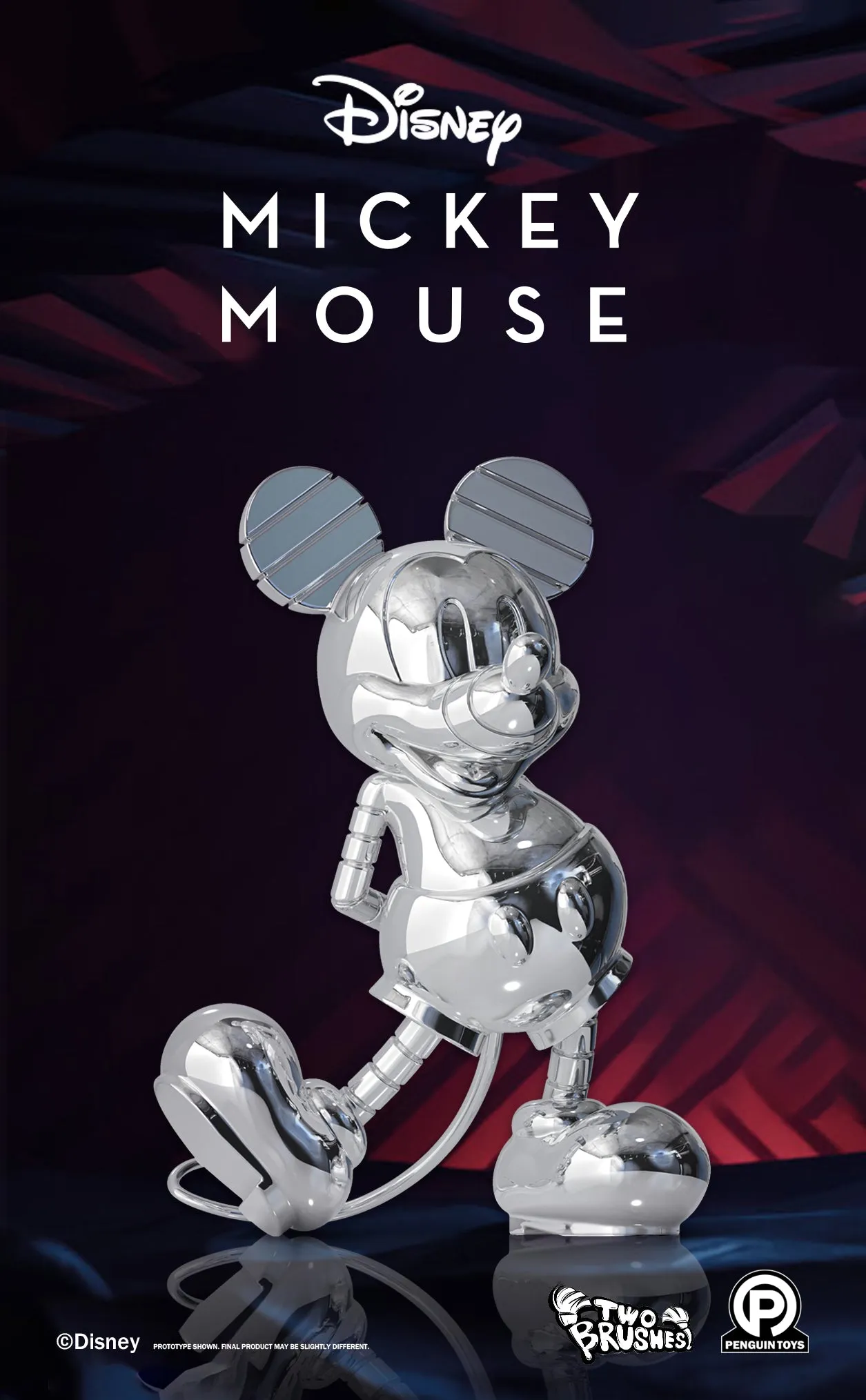 Mechanical Mickey Mouse Statue