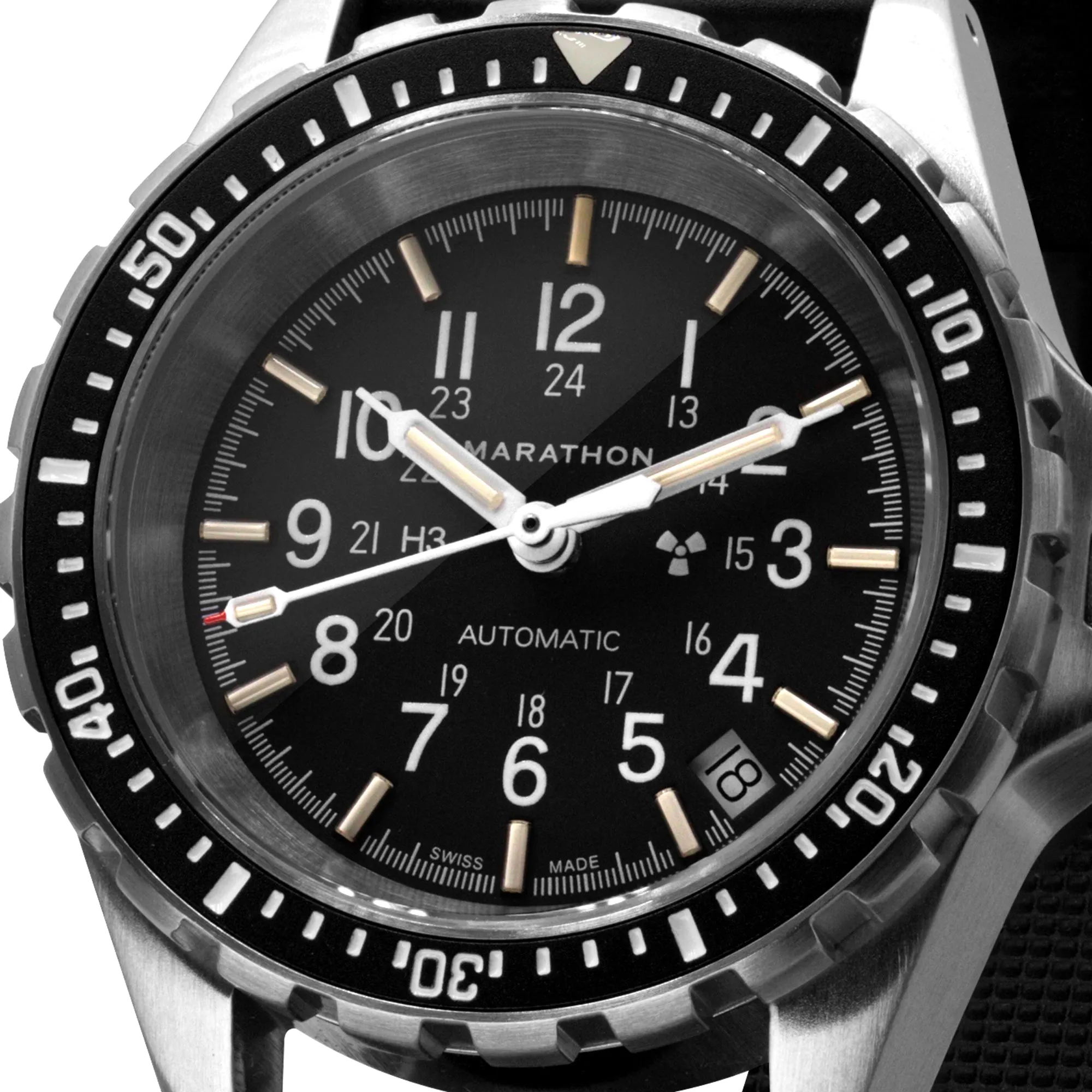 MEDIUM DIVER'S AUTOMATIC (MSAR AUTO) WITH STAINLESS STEEL BRACELET - 36MM