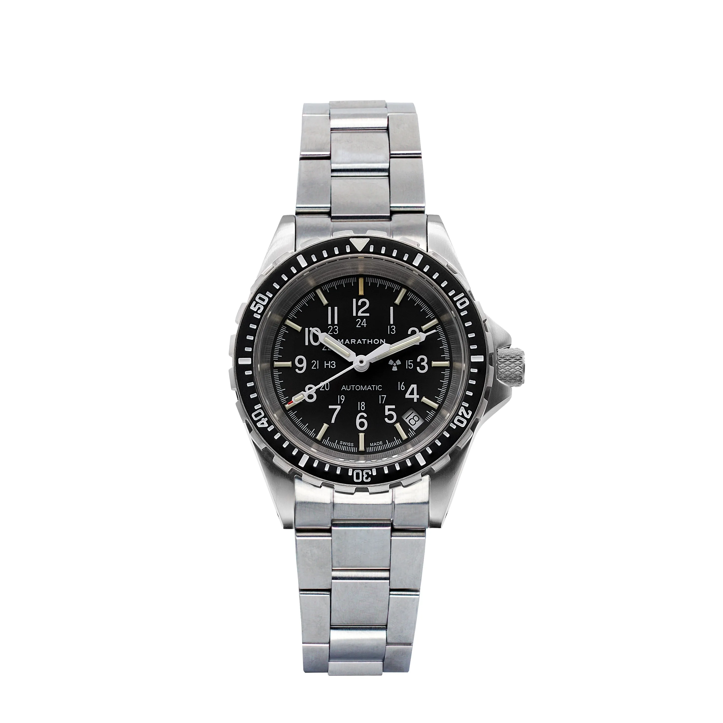 MEDIUM DIVER'S AUTOMATIC (MSAR AUTO) WITH STAINLESS STEEL BRACELET - 36MM