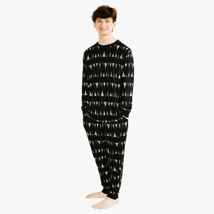 Men's Jogger Pajama Set  - Silent Night Tree