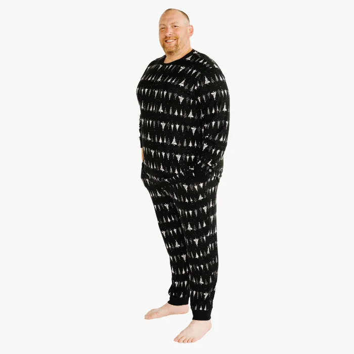 Men's Jogger Pajama Set  - Silent Night Tree