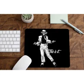 Michael Jackson Mousepad - This Is it