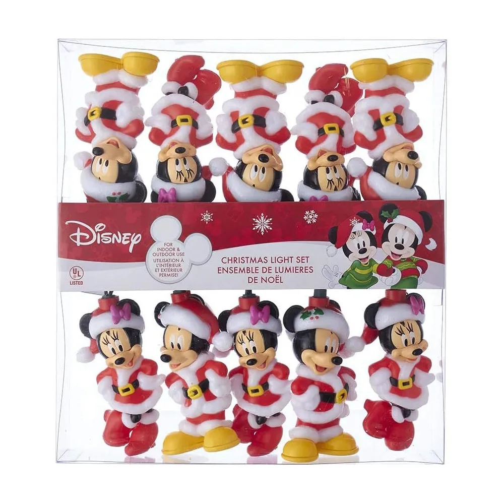 Mickey & Minnie Mouse String Lights from Disney