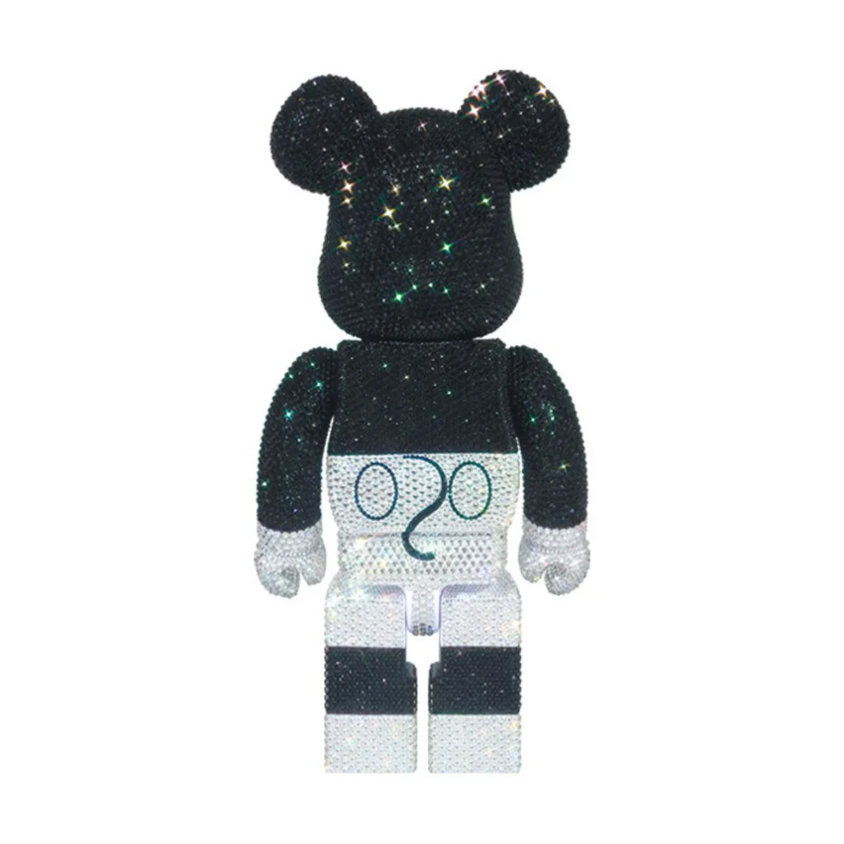   Mickey Mouse Be@rbrick 400% 'Swarovski Crystals'