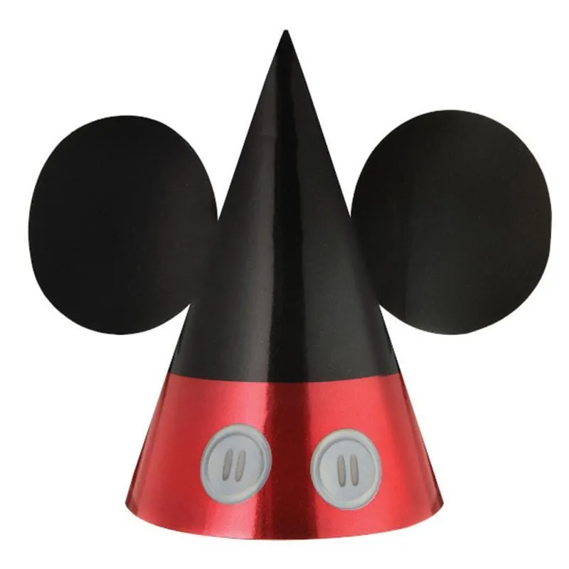 Mickey Mouse Forever party hats, 8 per package