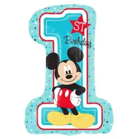 Mickey Mouse Fun to be One Shape Foil Balloon