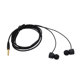 Mikuso Earbud With 1.2M Cable Black [EB-118 BK]