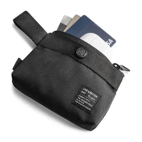 Mini Pouch| 2-Way Bag Miniature (Black)