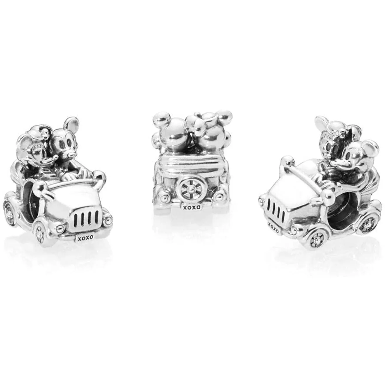 Minnie and Mickey Mouse Car Bead Charm