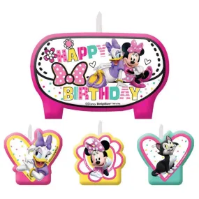 Minnie Mouse Happy Helpers Candle Set - 4 Pkt