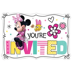 Minnie Mouse Happy Helpers Postcard Invitations 8pk