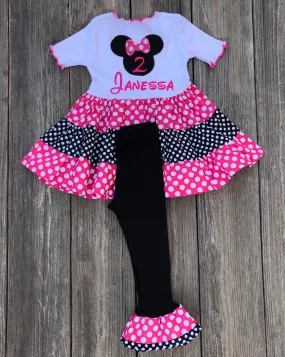 Minnie Mouse Personalized Outfit