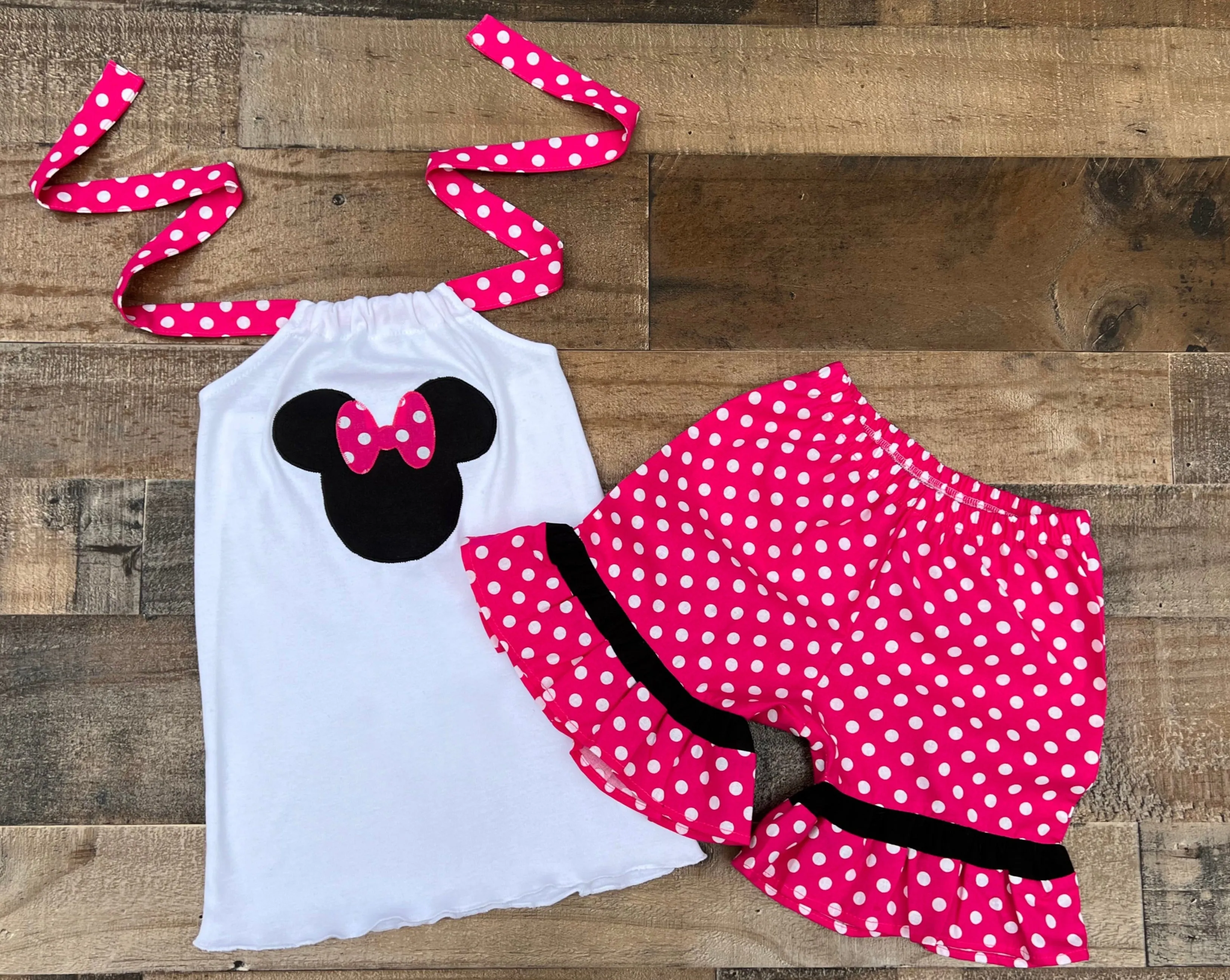 Minnie Mouse Short Set