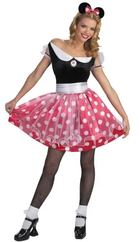 Minnie Mouse Womens Deluxe Disney Costume