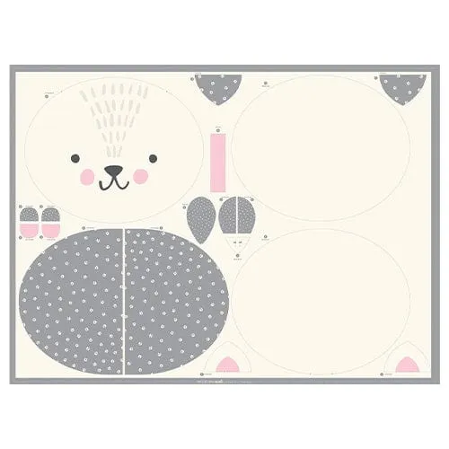 Moda Cut Sew Create - Kitty Bed Toy Panel