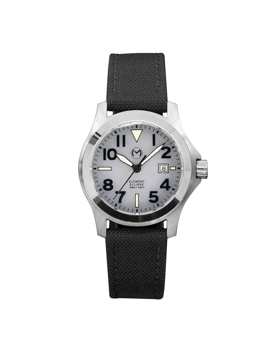 Momentum Atlas Eclipse Solar Steel 32mm Field Watch