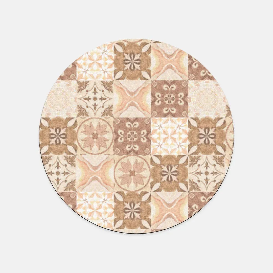 Moroccan Desert Tile Mouse Pad