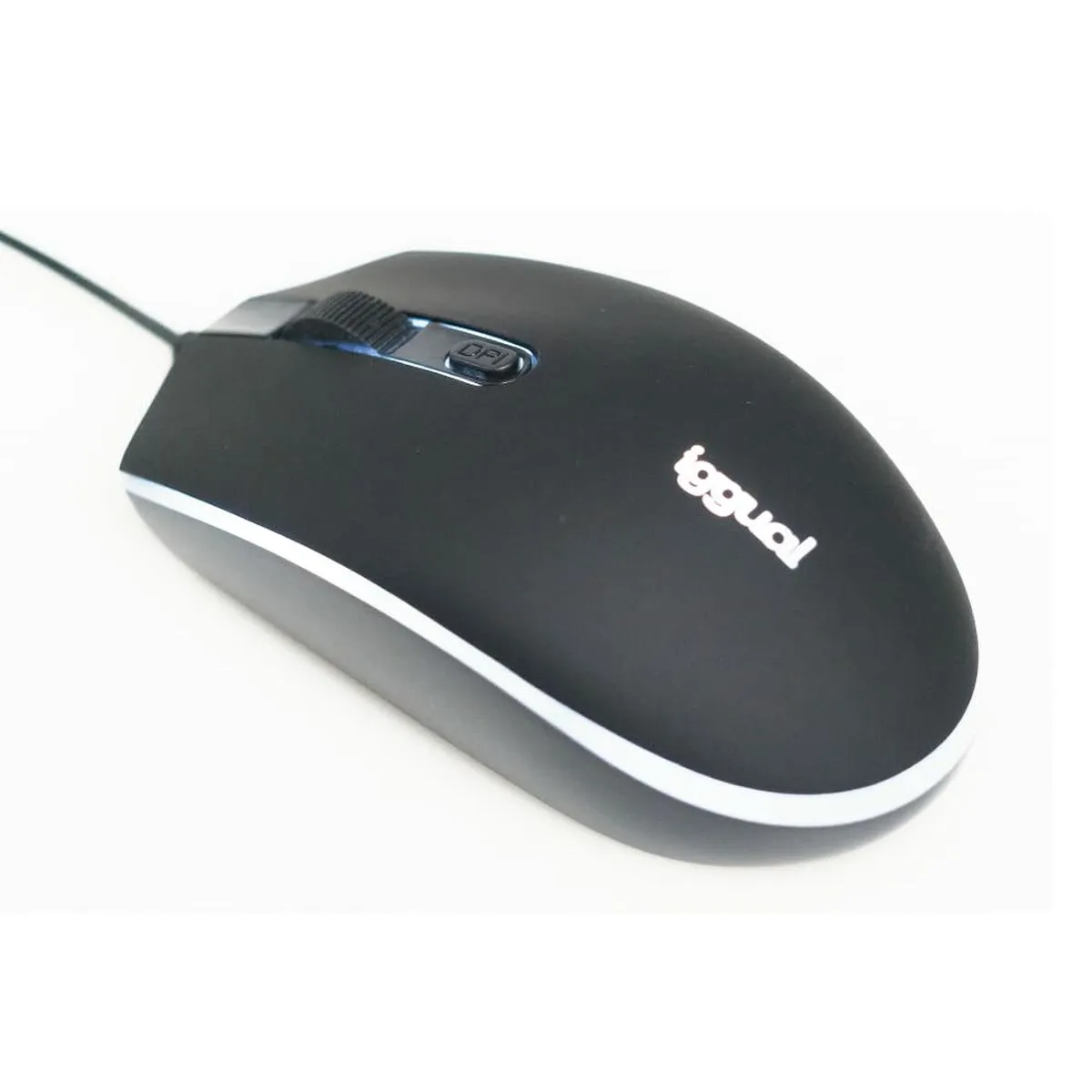 Mouse iggual IGG317624 White Black