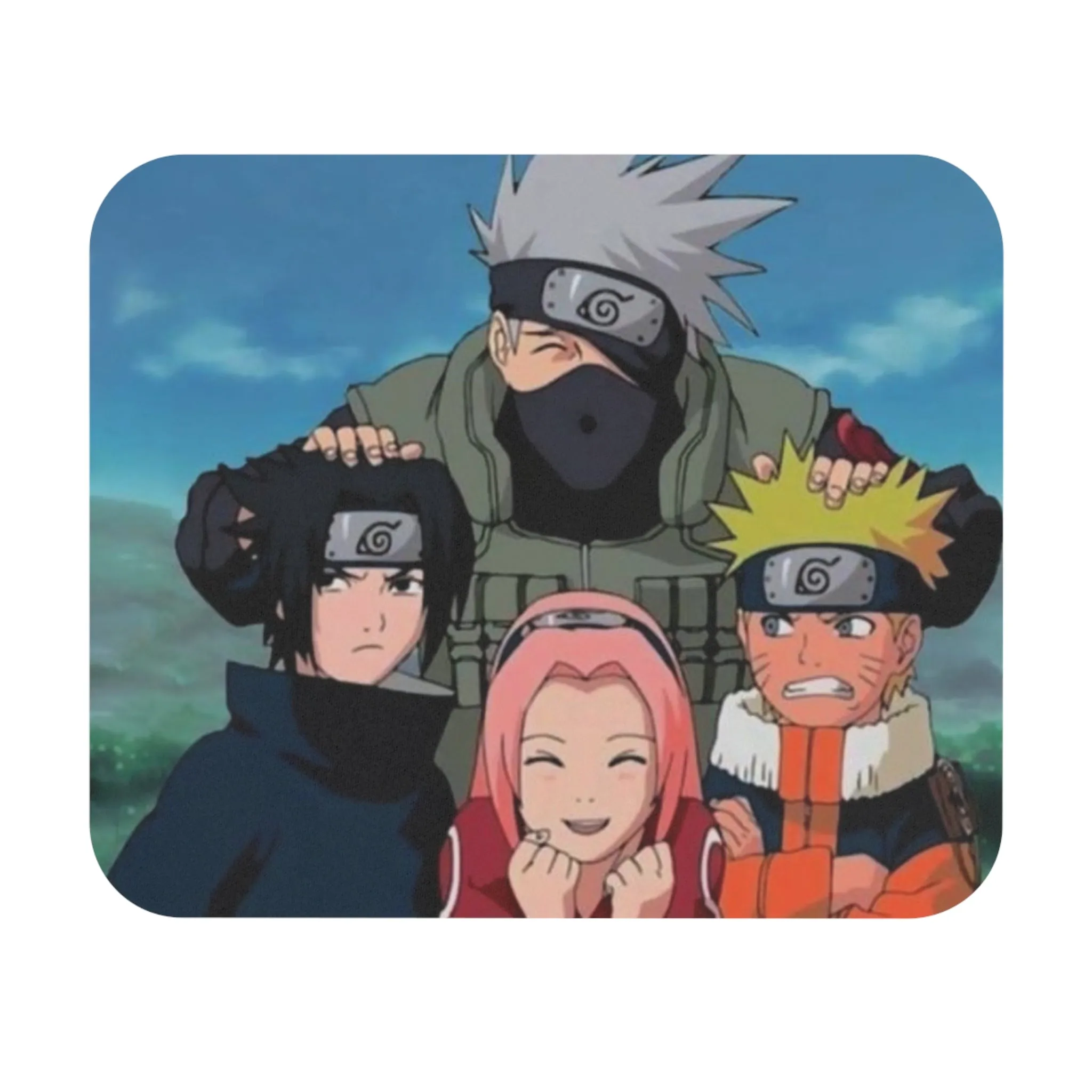 Naruto - Team 7: Printed Mouse Pads