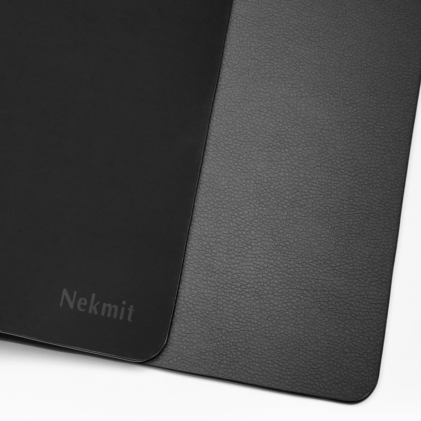 Nekmit Leather Desk Blotter Pad Black 24 x 14 inch