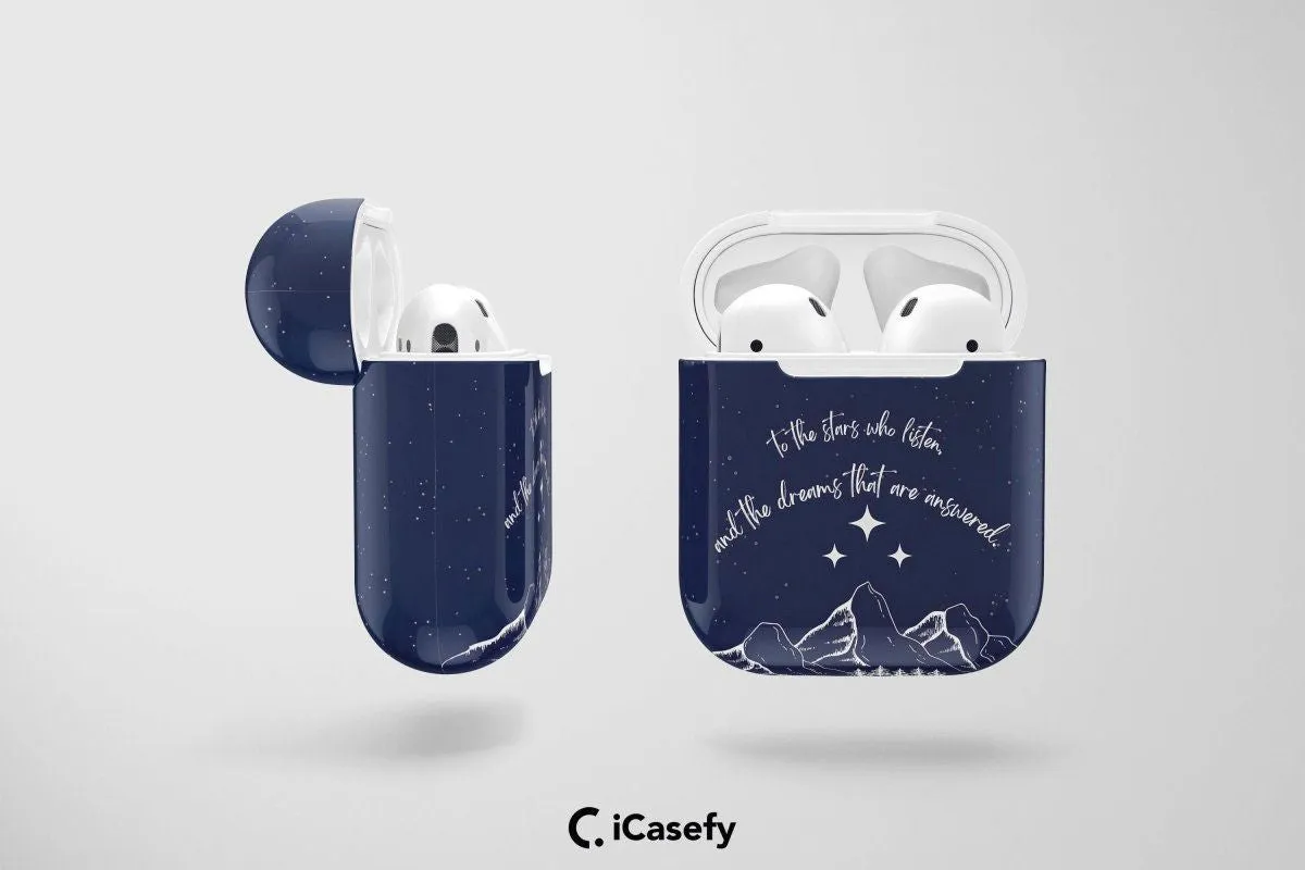 Night Court Symbol Airpod Case Acotar Acomaf To the Stars Who Listen Cover