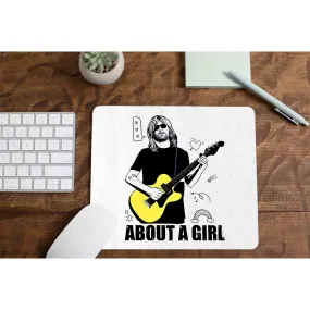 Nirvana Mousepad - About A Girl