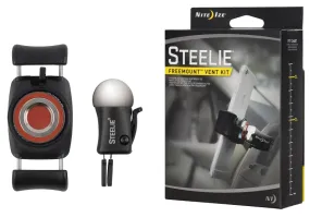 Nite Ize Steelie STFK-01-R8 Car Vent-Mount Kit, Steel, Black :EA: QUANTITY: 1