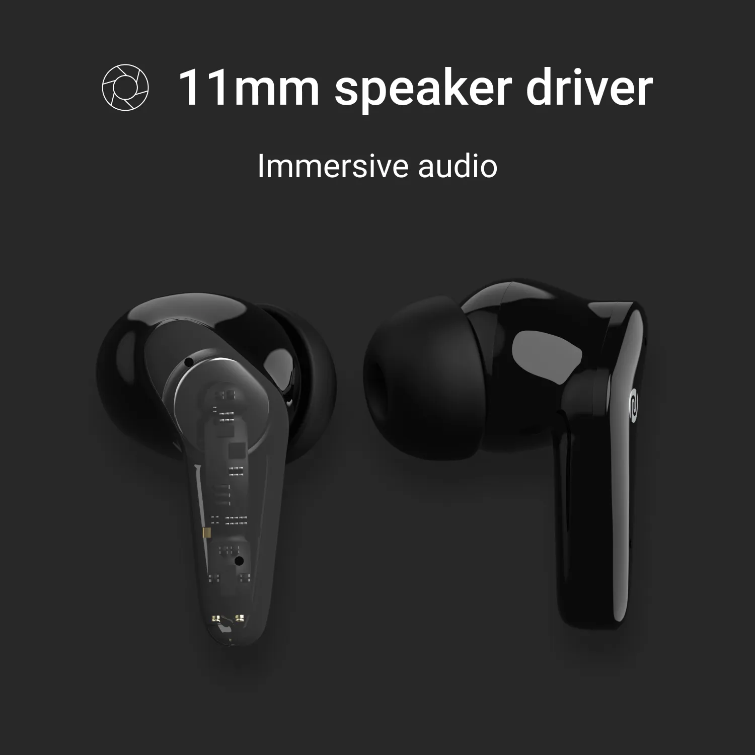 Noise Buds VS102 with 50 Hrs Playtime, 11mm Driver, IPX5 and Unique Flybird Design Bluetooth Headset