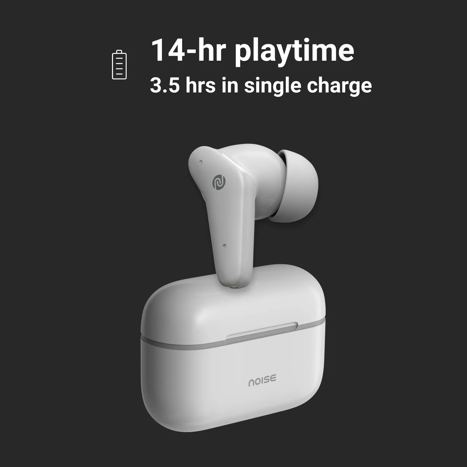 Noise Buds VS102 with 50 Hrs Playtime, 11mm Driver, IPX5 and Unique Flybird Design Bluetooth Headset