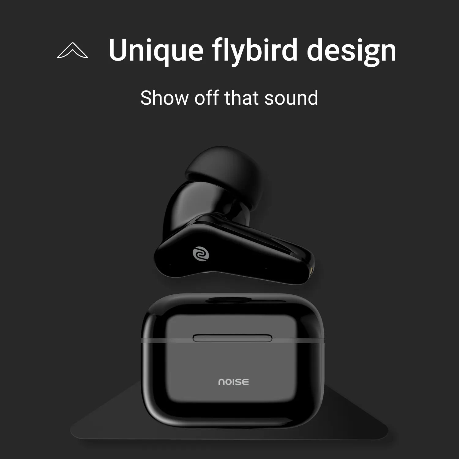 Noise Buds VS102 with 50 Hrs Playtime, 11mm Driver, IPX5 and Unique Flybird Design Bluetooth Headset