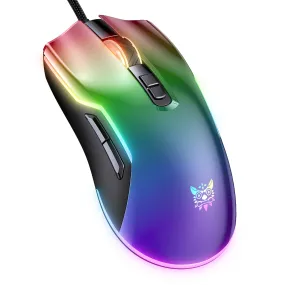 ONIKUMA CW922 Gaming Mouse USB Wired Desktop Laptop Gaming Peripherals Office Photoelectric Mouse Silent Gaming Mechanical Mouse