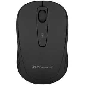 Optical Wireless Mouse Phoenix M250 Black (1 Unit)