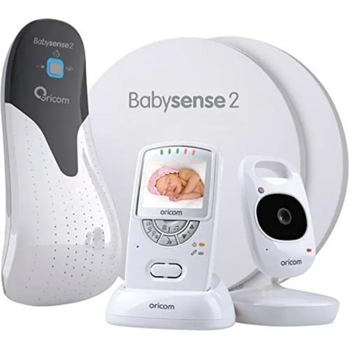 Oricom Babysense2 with Secure710 Video Baby Monitor