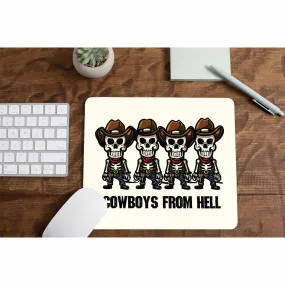 Pantera Mousepad - Cowboys From Hell Toon