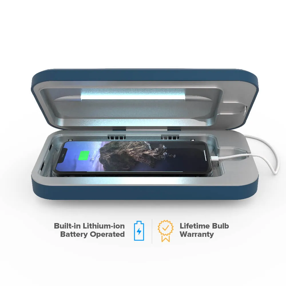 PhoneSoap Go: Battery-Powered Phone Sanitizing Device