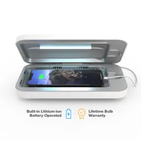 PhoneSoap Go: Battery-Powered Phone Sanitizing Device