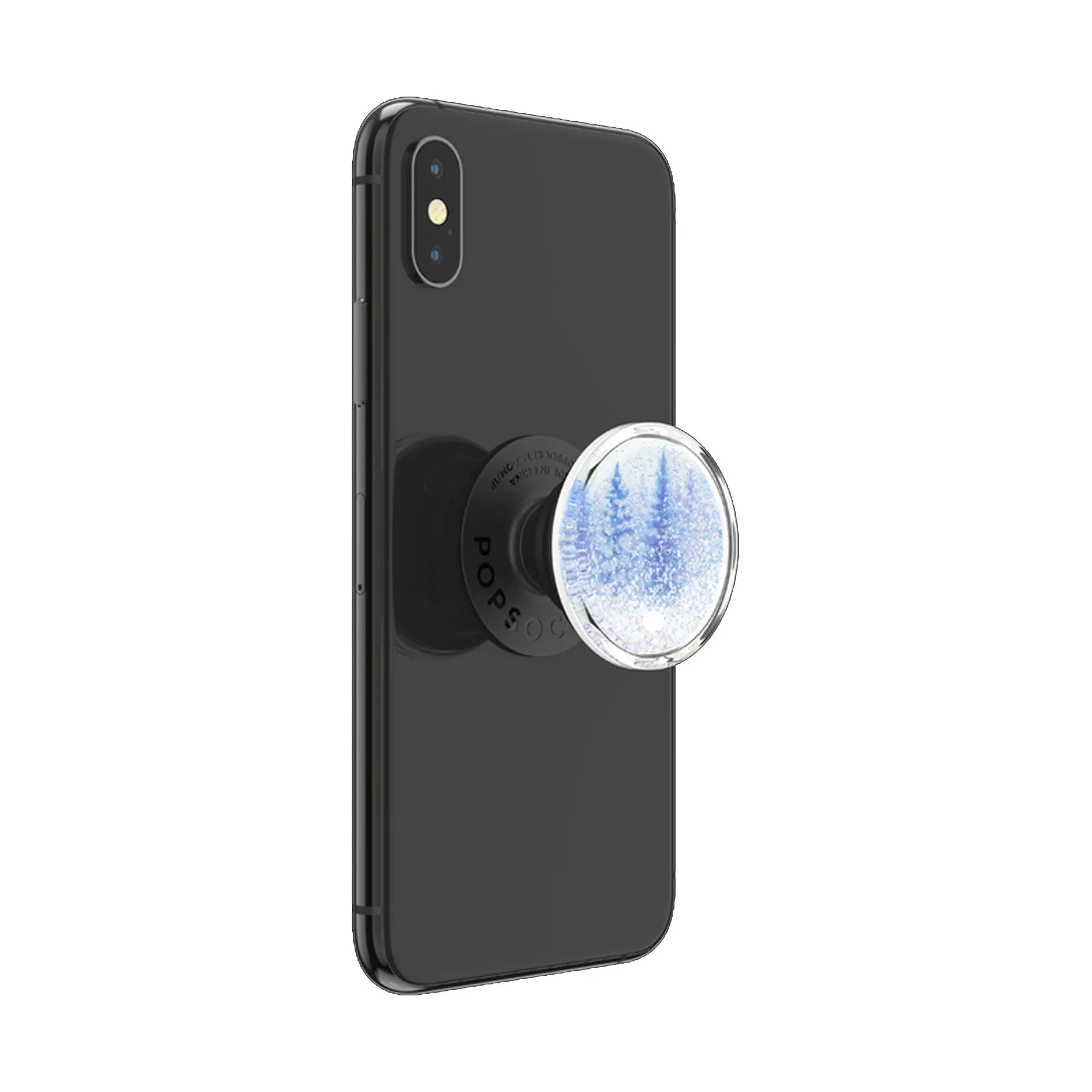 Popsockets PopGrip Luxe Swappable - Tidepool Snow Globe Forest