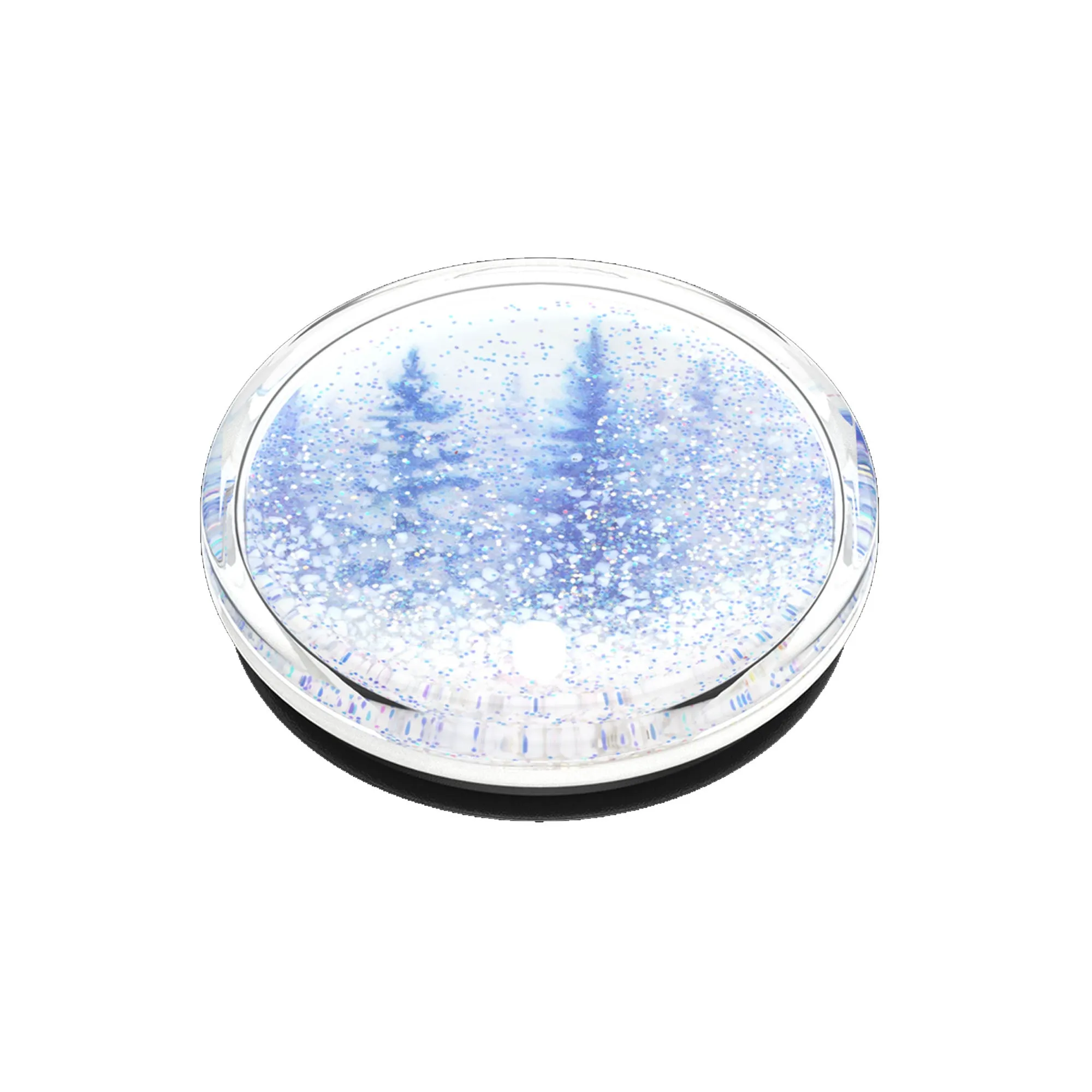 Popsockets PopGrip Luxe Swappable - Tidepool Snow Globe Forest